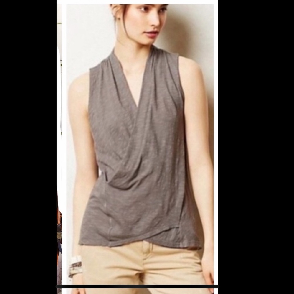 Anthropologie Akemi + Kin Miranda Wrap Top